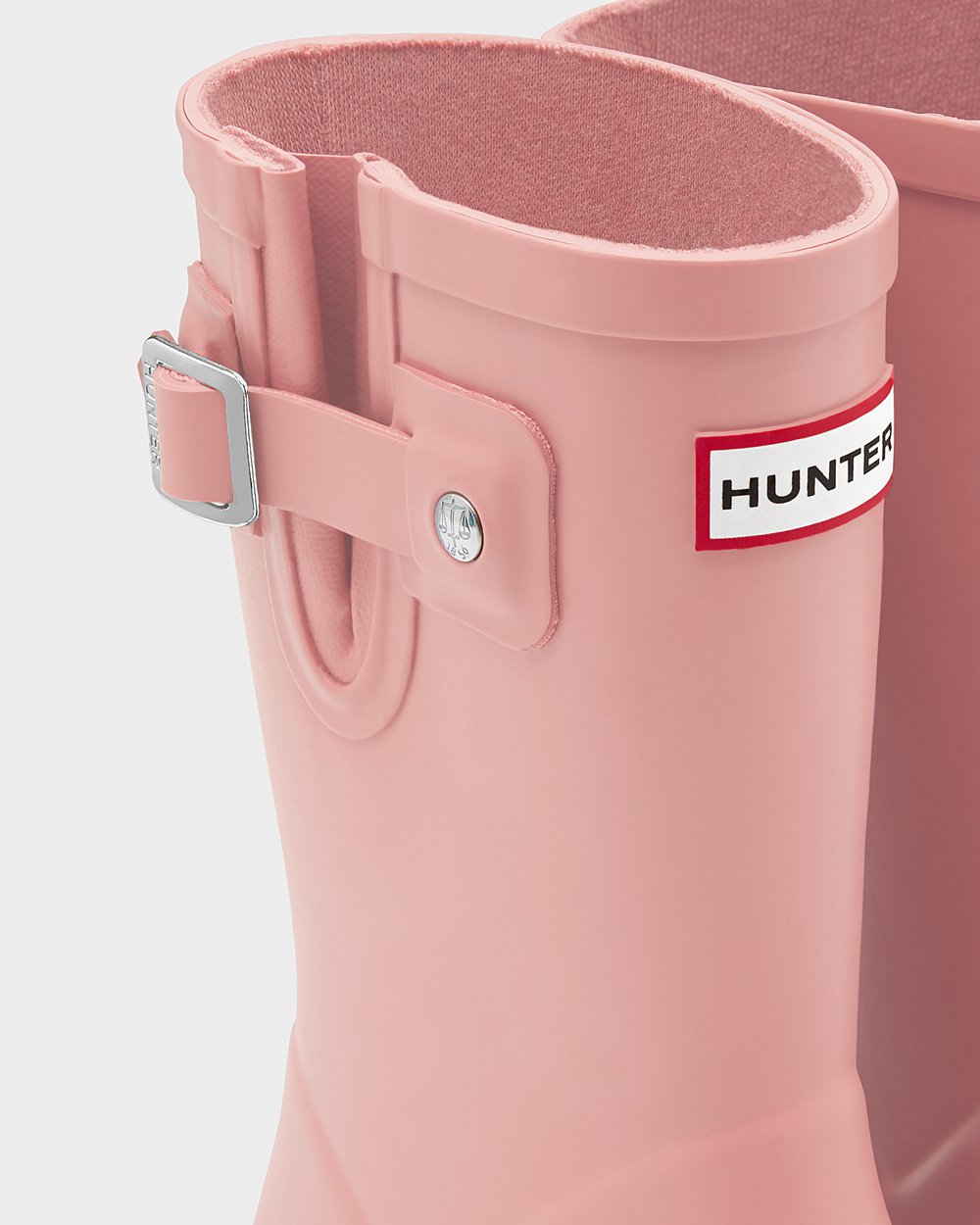 Hunter Niños Original First Flat Sole - Botas de Lluvia Rosas - 315-SZVBOA